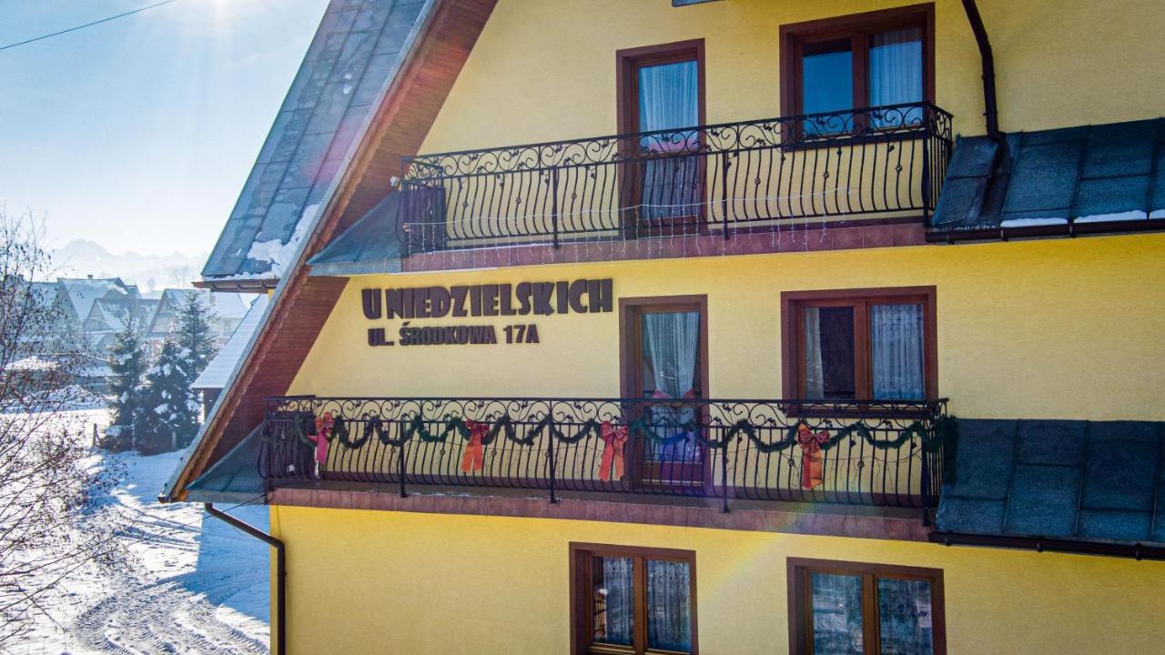 Dom Wypoczynkowy U Niedzielskich ビャウカ エクステリア 写真